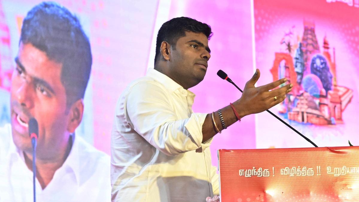 பட்டியல் சமூக மக்கள் முன்னேற்றத்தில் ஆர்வம் காட்ட வேண்டும்:அண்ணாமலை வேண்டுகோள்